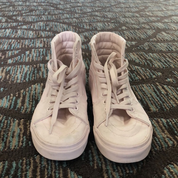 Vans Shoes Lightly Used Baby Pink Vans Poshmark